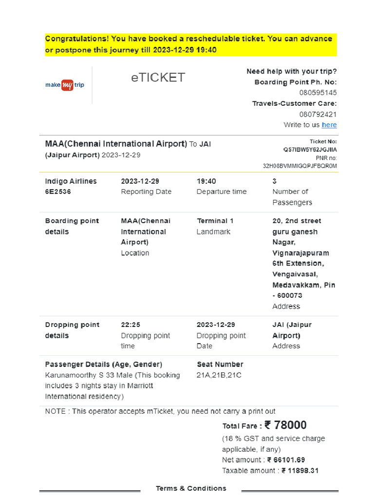 LTA Receipt | PDF