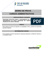 Prova Cursos Administrativos