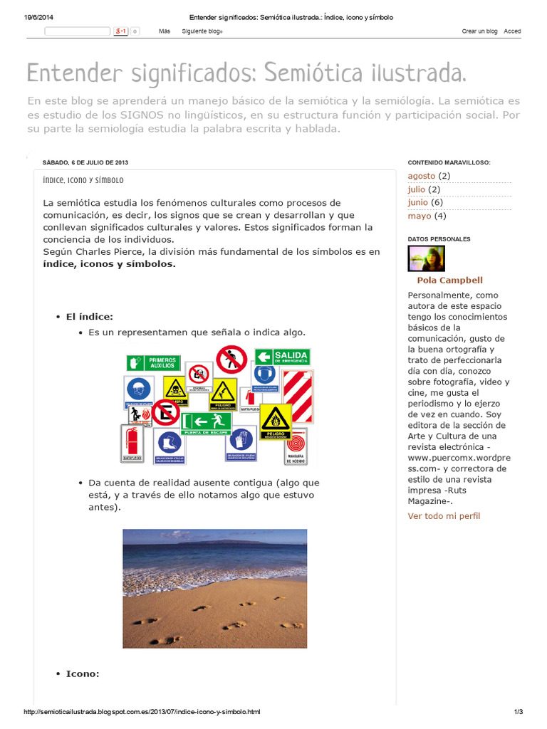 Entender Significados - Semiótica Ilustrada2 | PDF | Semiótica | Los