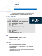 Rohith 20 Resume