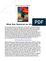 Blue Eye Samurai en Streaming