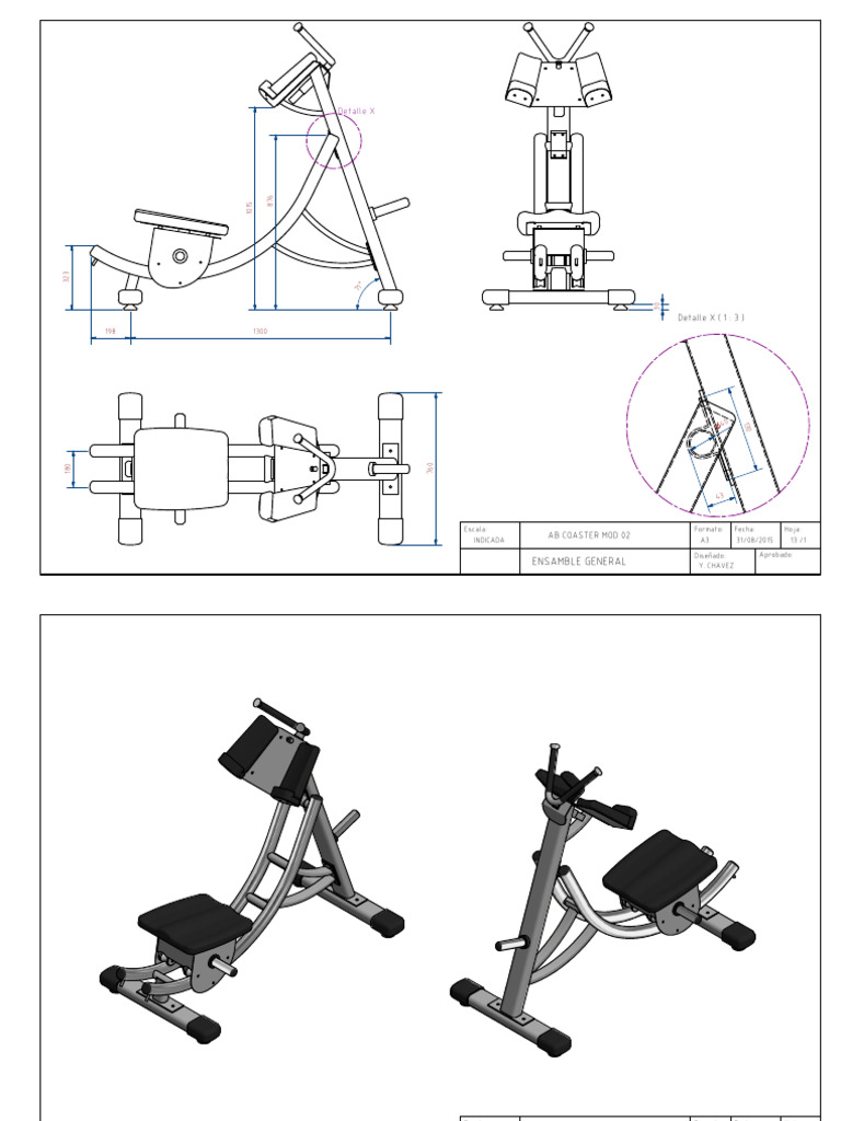 Especificaciones AB Coaster Mod 02 | PDF