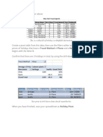 PivotTable Extra Exercise 1