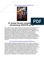 21 Jump Street Complète en Streaming VOSTFR Et VF