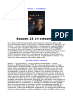 Beacon 23 en Streaming