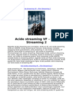 Acide Streaming VF - Film Streaming 2