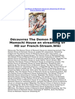 Découvrez The Demon Prince of Momochi House en Streaming VF HD Sur French-Stream - Wiki