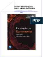 Full Download Ebook PDF Introduction To Econometrics 4th Global Edition PDF