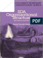 SDA Organizational Structure - Past Present and Future (Review)