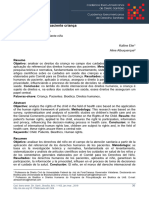 Artigo - Direitos Humanos Da Paciente Criança