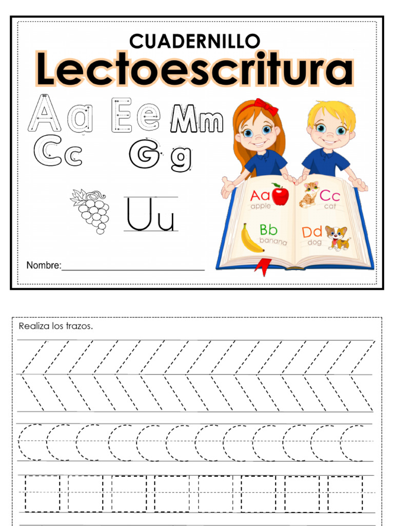 Ejercicios de Escritura para Niños | PDF