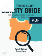 The Clothing Brand Clarity Guide