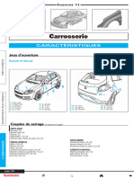 Carrosserie: Caractéristiques