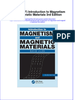 Full Download Ebook PDF Introduction To Magnetism and Magnetic Materials 3rd Edition PDF