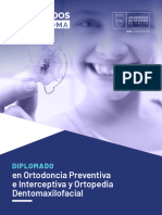 Diplomado en Ortodoncia Preventiva e Interceptiva y Ortopedia Dentomaxilofacial