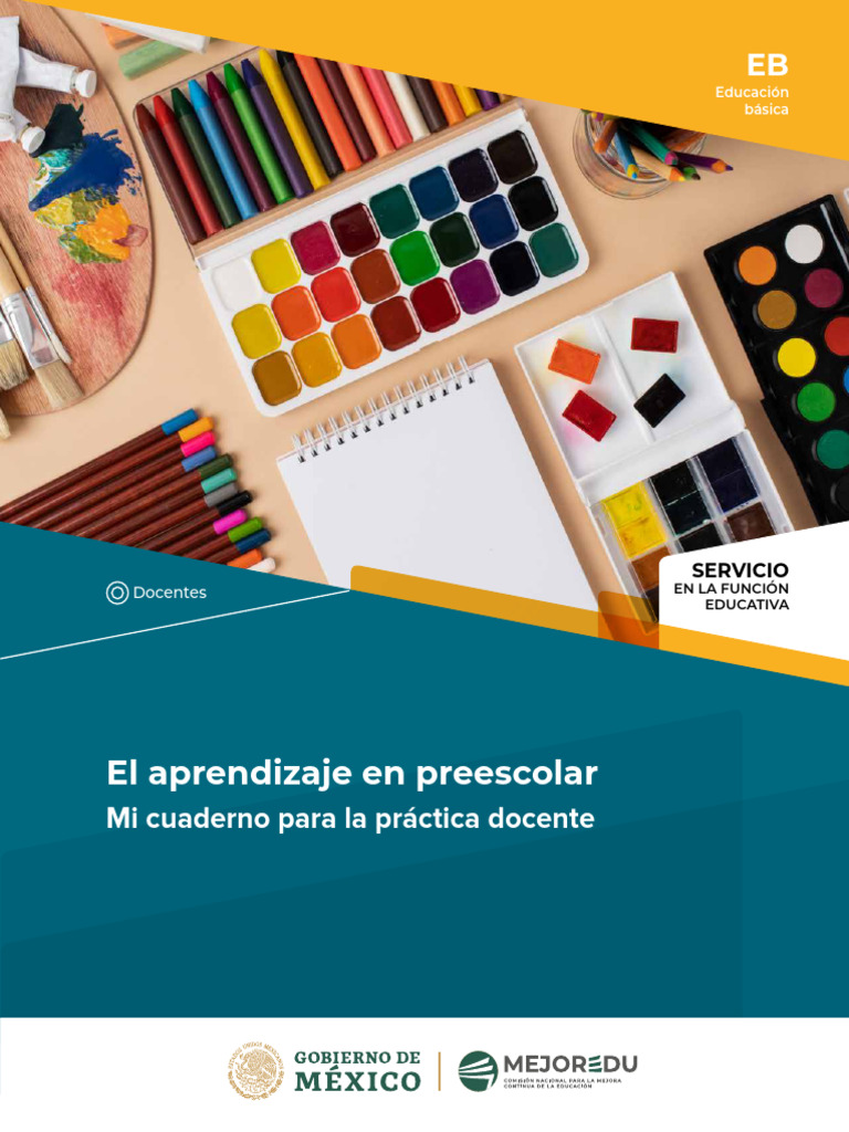 Eb Cuaderno Aprendizaje en Preescolar | PDF | Educación de la primera ...