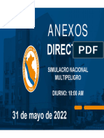 Anexos Directiva Simulacro Multipeligro - 31 de Mayo 2022