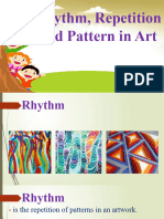 Rhythm, Repetition, and Pattern in Art