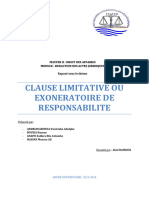 Clause Limitative PDF