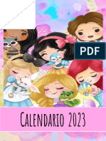 Calendario Princesas