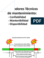 Indicadores Parte 2 de Mantenimiento Electromecanico