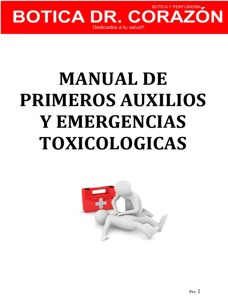 Manual de Primeros Auxilios y Emergencias | PDF | Herida | Primeros ...