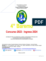 Baremo Instructitivo CUARTO Concurso 2024