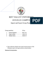 RIFT VALLEY UNIVERSITY Group Project