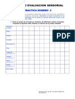 Practica Numero 2 Evaluacion Sensorial