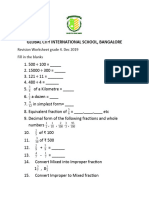 Revision Worksheet 4