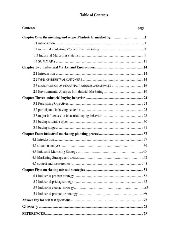 INDUSTRIAL MARKETING PDF