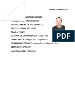 Currículum Vitae - Jean Horna - 2023 OP - Camión Minero-1