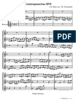 (Free Scores - Com) - Bach Johann Sebastian Contrapunctus Xvi 23413 1