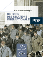 Histoire Des Relations Internationales de 1815 A Nos Jours