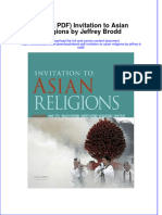Full Download Ebook PDF Invitation To Asian Religions by Jeffrey Brodd PDF
