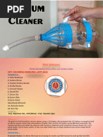 Vacuum Cleaner Project