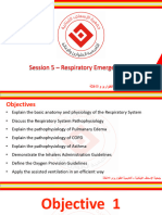 Session 5 - Respiratory Emergencies