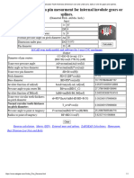 Internal Teeth Calculation