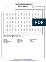 Super Teacher Worksheets - Word Search