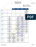 Horario 