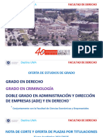 Facultad de Derecho - Presentación