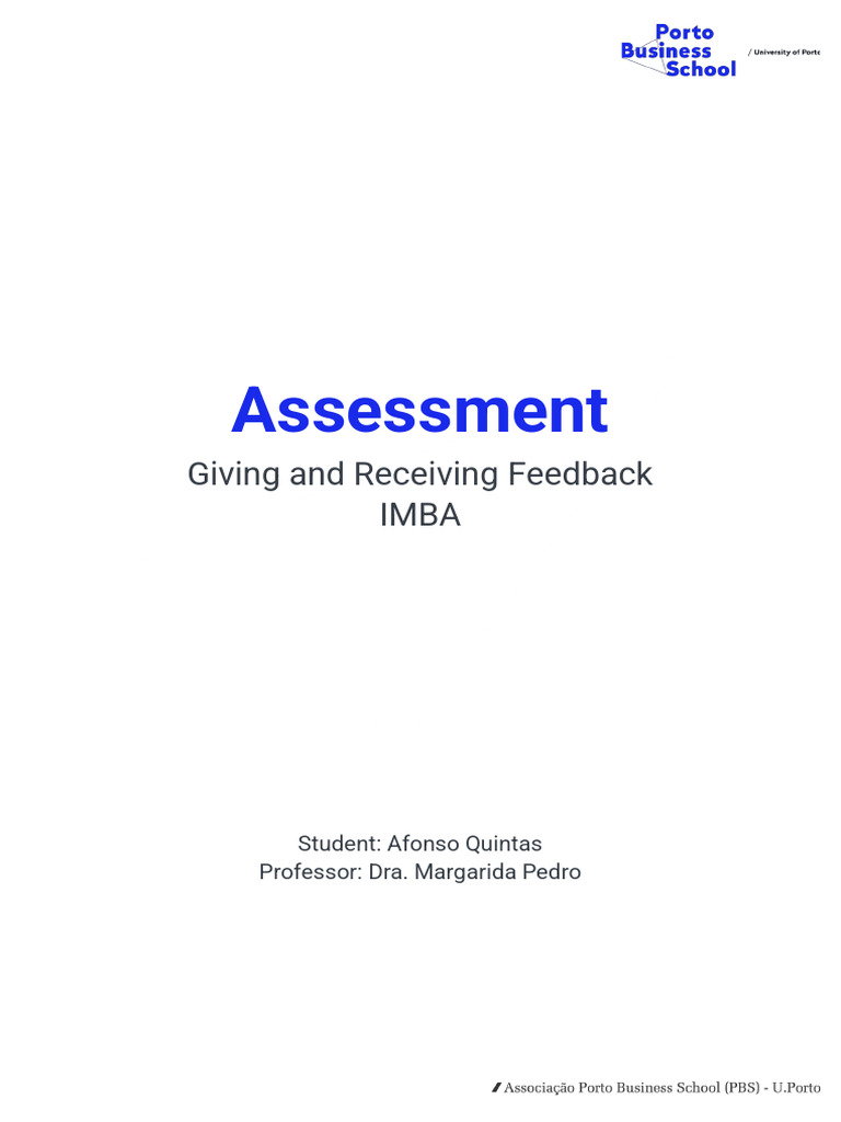 Giving And Receiving Feedback Pdf