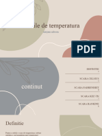 Scarile de Temperatura