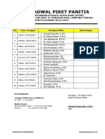 Jadwal Piket Panitia PPDB