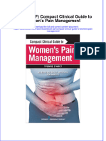 Ebook PDF Compact Clinical Guide To Womens Pain Management