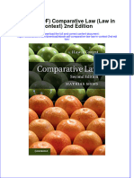 Ebook PDF Comparative Law Law in Context 2nd Edition