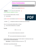 Cours Quotients Et Fractions 5ème Écritures Fractionnaires