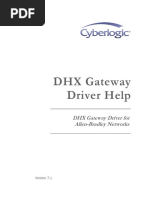 DHX Gateway Driver Help