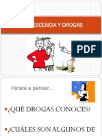 ADOLESCENCIA Y DROGAS