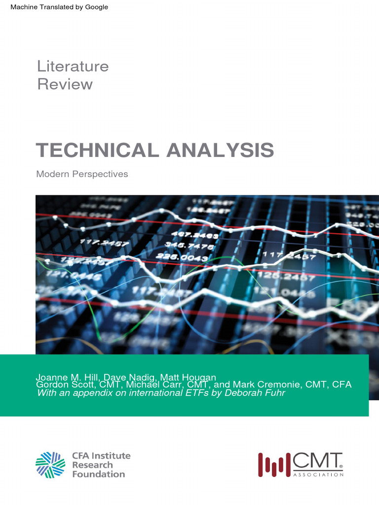 Technical Analysis Modern Perspectives CMT Association | PDF ...